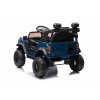 Elektrické autíčko Ford Bronco s pohonom zadných kolies s licenciou (Jednomiestne), modré, Lítiová batéria, Vysoký podvozok, široké sedadlo, Odpružená zadná náprava, 2,4 GHz Diaľkový ovládač, MP3 prehrávač so vstupom USB, LED svetlá