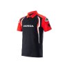 Triko s límečkem HONDA, ALPINESTARS (červená/černá)
