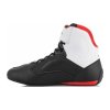 Boty FASTER-3 RIDEKNIT, ALPINESTARS (černé/bílé/červené) 2026