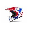 Přilba TWIST 3 Dizzy, AIROH (lesklá modrá/červená) 2025