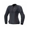 Bunda STELLA T-GP PLUS R 4 AIRFLOW, ALPINESTARS, dámská (černá/černá) 2025 (Velikost L)