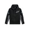 mikina esemex hoodie alpinestars cerna seda