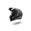 Přilba senior cross s plexi XTR 128 - černá/šedá matná (Velikost S)