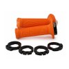 gripy lock on d100 offroad delka 125 130 mm 4 vacky domino oranzove