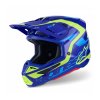 Přilba SUPERTECH S-M7 DEED, ALPINESTARS (modrá/žlutá fluo) 2026 (Velikost S)