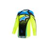 Dres TECHSTAR NOMUR YOUTH, ALPINESTARS, dětské (tmavě modrá/žlutá fluo/modrá) 2026 (Velikost S)