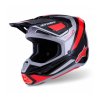 Přilba SUPERTECH S-M7 RISE, ALPINESTARS (černá/stříbrná/červená fluo) 2026 (Velikost XS)