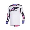 Dres SUPERTECH PRO AFD VISTA, ALPINESTARS (bílá/fialová/černá) 2026 (Velikost S)