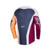 Dres RACER PORTL, ALPINESTARS (červená/oranžová/světle šedá) 2026 (Velikost 2XL)