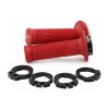 gripy lock on d100 offroad delka 125 130 mm 4 vacky domino cervene