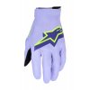 Rukavice SUPERTECH MX, ALPINESTARS (levandulová/fialová/žlutá) 2026 (Velikost S)