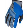 Rukavice KINETIC, FLY RACING - USA 2026 (modrá/šedá/černá) (Velikost S)