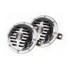 klakson chromovy 12v 110 db 125 mm sada 2 ks