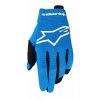 Rukavice RADAR, ALPINESTARS (modrá/bílá) 2026 (Velikost S)