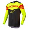 dres fluid tripple alpinestars cerna zluta fluo cervena fluo