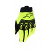 Rukavice FULL BORE V2 YOUTH/KIDS, ALPINESTARS, dětské (žlutá fluo/černá) 2026 (Velikost L)
