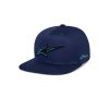 Kšiltovka THICKNESS SNAPBACK, ALPINESTARS (modrá) (Barva modrá)