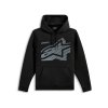 Mikina FASTING HOODIE, ALPINESTARS (černá) (Velikost M)