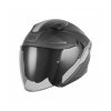 Přilba N130 EKTO, NOX (černá matná, stříbrná) 2026 (Velikost XS)