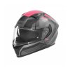 Přilba N402 MENTOR, NOX (černá, růžová) 2026 (Velikost XS)