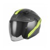 Přilba N130 EKTO, NOX (černá matná, žlutá fluo) 2026 (Velikost XS)