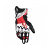 Rukavice GP PLUS R V3, ALPINESTARS (černá/bílá/červená) 2026 (Velikost XL)
