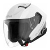 Mesh přilba s headsetem Outstar 2, SENA (lesklá bílá) (Velikost S)