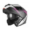 Přilba N968 SHIFT, NOX (černá matná,bílá,růžová) 2026 (Velikost XS)