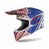 Přilba WRAAP Idol, AIROH (červená/modrá lesklá) 2023