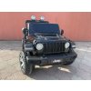 110730 10 elektricke auticko jeep wrangler jednomiestne cierne kozenkove sedadla radio s bluetooth prehravacom sd usb vstup pohon 4x4 12v10ah bateria eva kolesa odpruzena naprava 2 4 ghz dialkove ovladanie