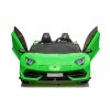 110781 10 elektricke auticko lamborghini aventador 24v dvojmiestne zelene lakovane 2 4 ghz do makke pu sedadla lcd displej odpruzenie vertikalne otvaracie dvere makke eva kolesa 2 x 45w motor original licencia