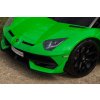 110781 22 elektricke auticko lamborghini aventador 24v dvojmiestne zelene lakovane 2 4 ghz do makke pu sedadla lcd displej odpruzenie vertikalne otvaracie dvere makke eva kolesa 2 x 45w motor original licencia