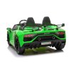 110781 9 elektricke auticko lamborghini aventador 24v dvojmiestne zelene lakovane 2 4 ghz do makke pu sedadla lcd displej odpruzenie vertikalne otvaracie dvere makke eva kolesa 2 x 45w motor original licencia