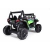 110892 1 elektricke auticko utv 24v zelene dvojmiestne 2 x 200 w motor eva kolesa odpruzene napravy ektricka brzda calunene sedadlo 2 4 ghz do led svetla usb aux