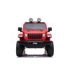 111024 1 elektricke auticko jeep wrangler jednomiestne cervene kozenkove sedadla radio s bluetooth prehravacom sd usb vstup pohon 4x4 12v10ah bateria eva kolesa odpruzena naprava 2 4 ghz dialkove ovladanie