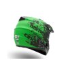 Přilba junior cross XTR 125 - zelená matná