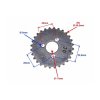 Ozubené kolečko rozvodu 110/125cc