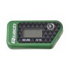 Měřič motohodin bezdrátový s nulovatelným počítadlem, Q-TECH (zelený)