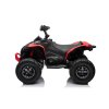 147786 18 elektricka stvorkolka can am renegade cervena jednomiestna odpruzena predna a zadna naprava led svetla 12v bateria 2 x 35w motory makke eva kolesa mp3 prehravac so vstupom usb aux licencovana