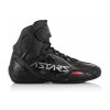 Boty FASTER-3, ALPINESTARS (černá/stříbrná)