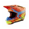 Přilba S-M5 ACTION 2, ALPINESTARS (oranžová fluo/světle modrá/žlutá fluo) 2026
