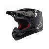 Přilba SUPERTECH S-M10 FLOOD, ALPINESTARS (černá/tmavě šedá matná) 2026