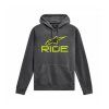 Mikina RIDE, ALPINESTARS (šedá/žlutá/černá)