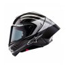 Přilba SUPERTECH R10 ELEMENT, ALPINESTARS (karbon/stříbrná/černá) 2026