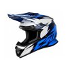 Přilba Cross Cup Two, CASSIDA (modrá/tmavě modrá/bílá)
