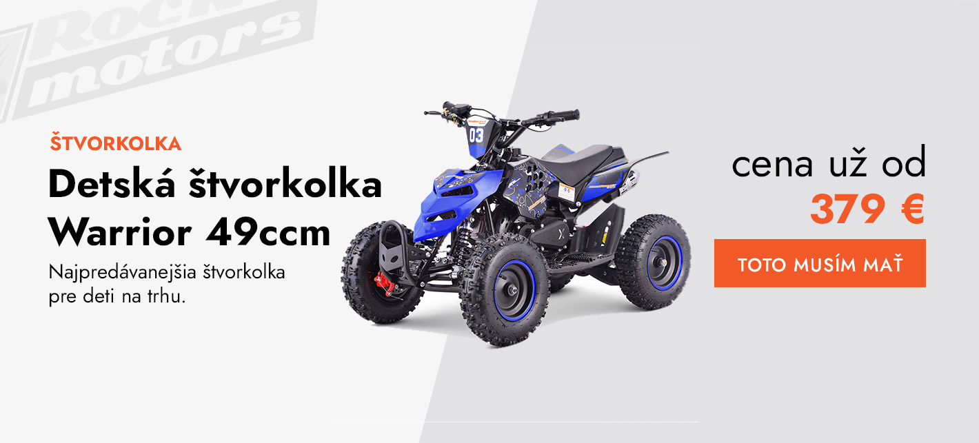 Detská štvorkolka Repti 49ccm