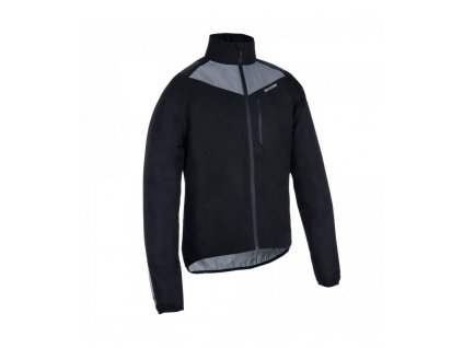 Bunda ENDEAVOUR WATERPROOF, OXFORD (čierna/sivá reflexná) (Veľkosť S)