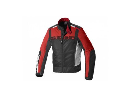 Bunda SOLAR NET SPORT, SPIDI (čierna/červená/biela) (Veľkosť M)