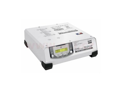 nabijecka stabilizovany zdroj gys flash 50 24 hf 6 12 24v 10 600 ah 50 a kabely 25 m menu v cestine