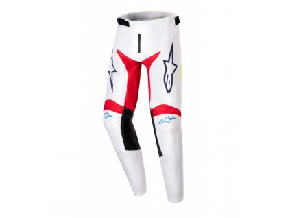 Kalhoty RACER HANA, ALPINESTARS, dětské (bílá/multicolor) 2024 (Velikost 22)